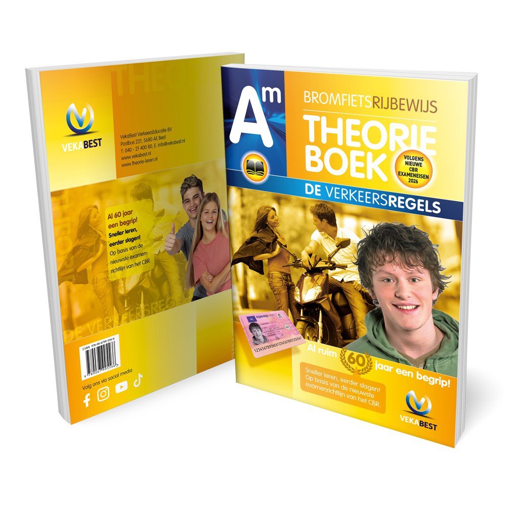 Scooter Theorieboek Rijbewijs AM 2026 – VekaBest