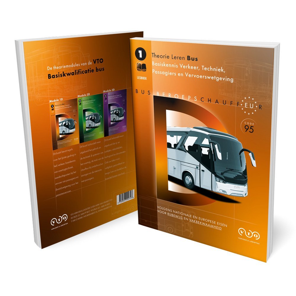 Bus Theorieboek 2026 – Module 1 (RVM1-D / D1)