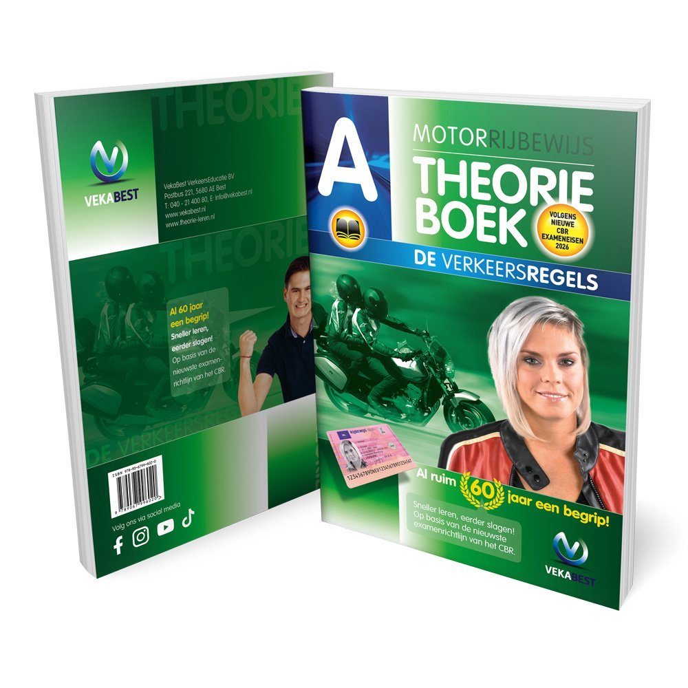 Motor Theorieboek Rijbewijs A 2026 – VekaBest